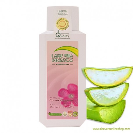 Aloe Vera Körpercreme Hibiskus 250ml